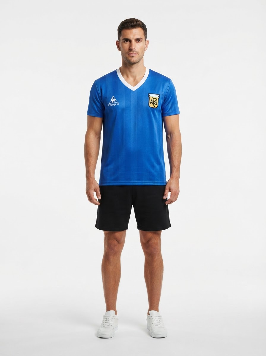 Argentina 1986 II Away Jersey - Retro Version