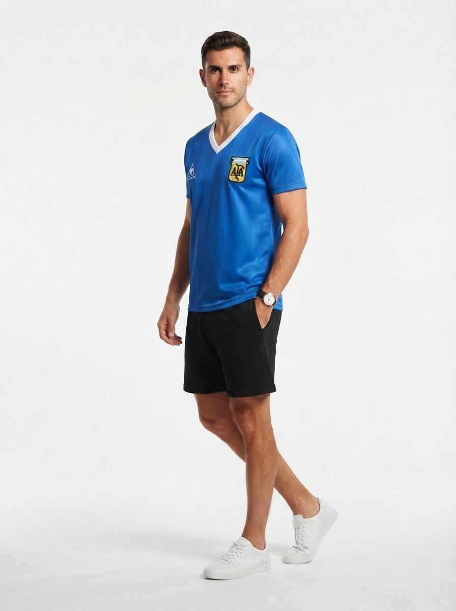 Argentina 1986 II Away Jersey - Retro Version
