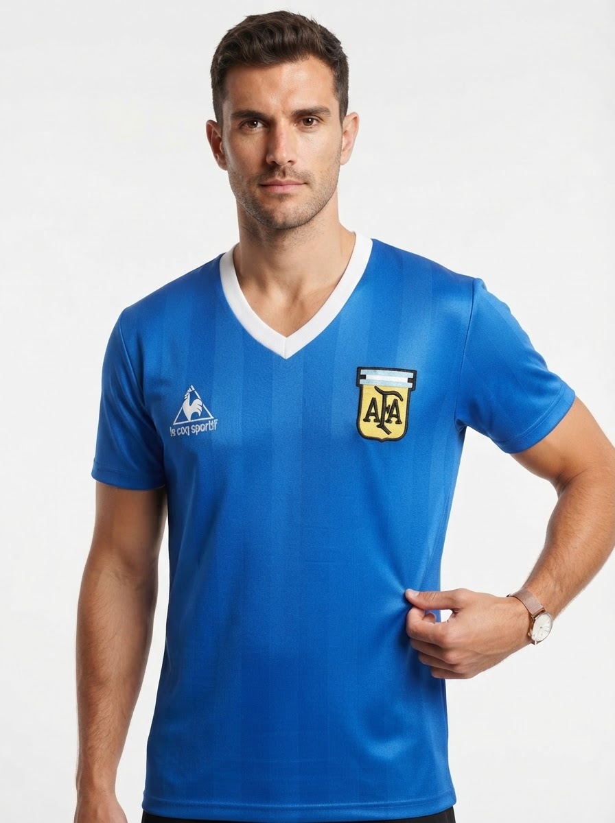 Argentina 1986 II Away Jersey - Retro Version