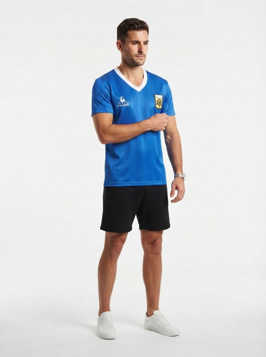Argentina 1986 II Away Jersey - Retro Version