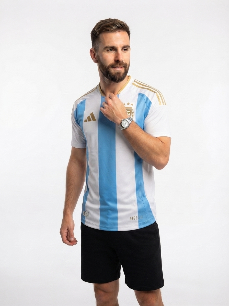 2025 Player Argentina Home - Slim Fit