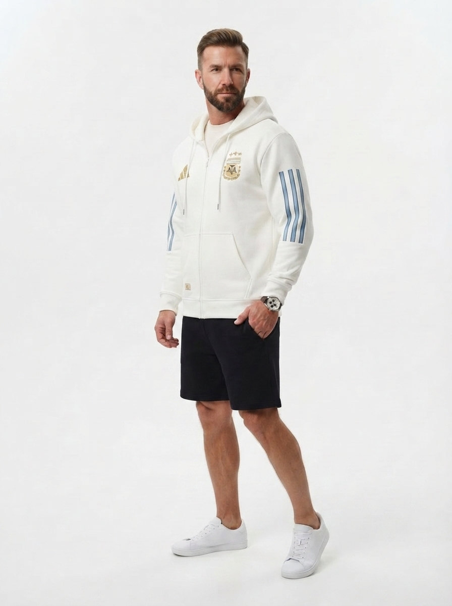 Argentina Sudadera - hoodie - White