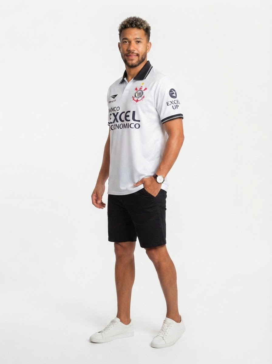 Corinthians 1997 I Home Jersey - Retro Version