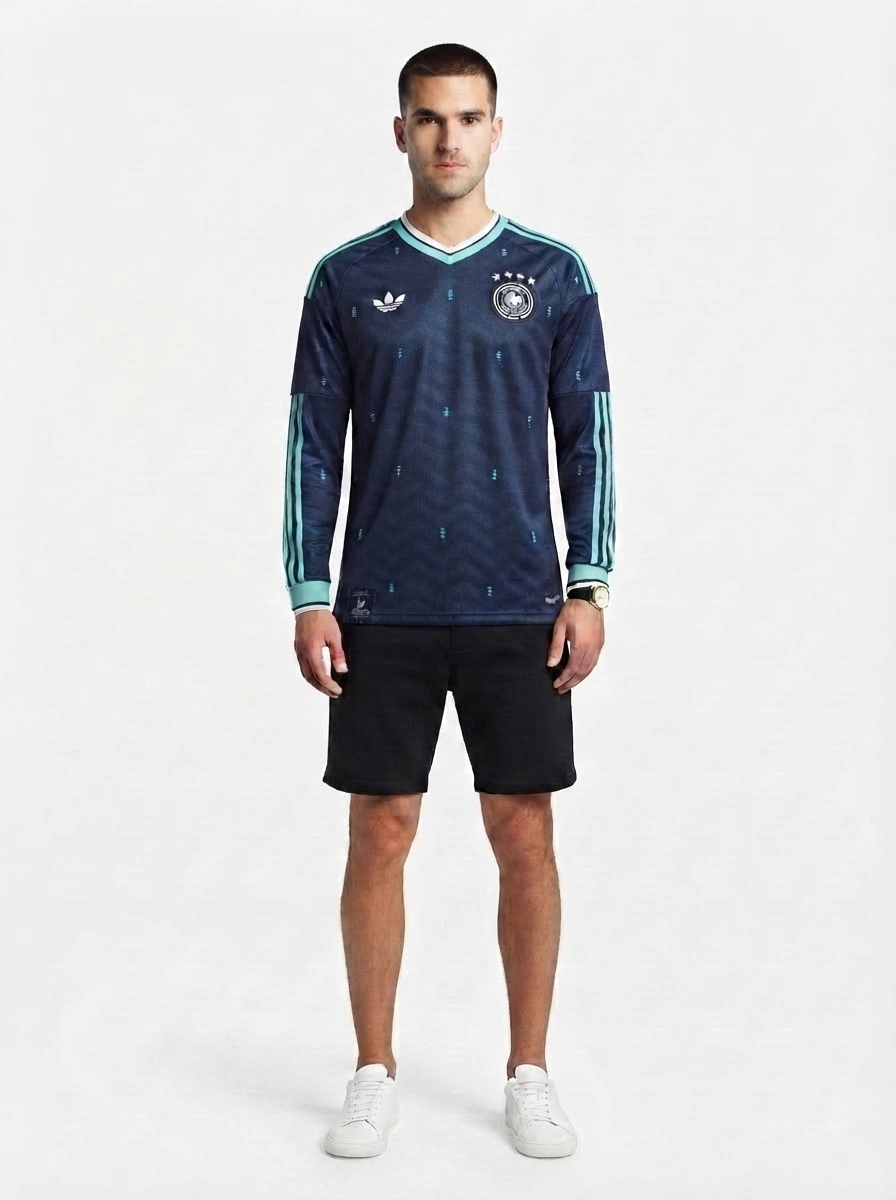 Germany 26 Away Long Sleeve Jersey - Fan Version