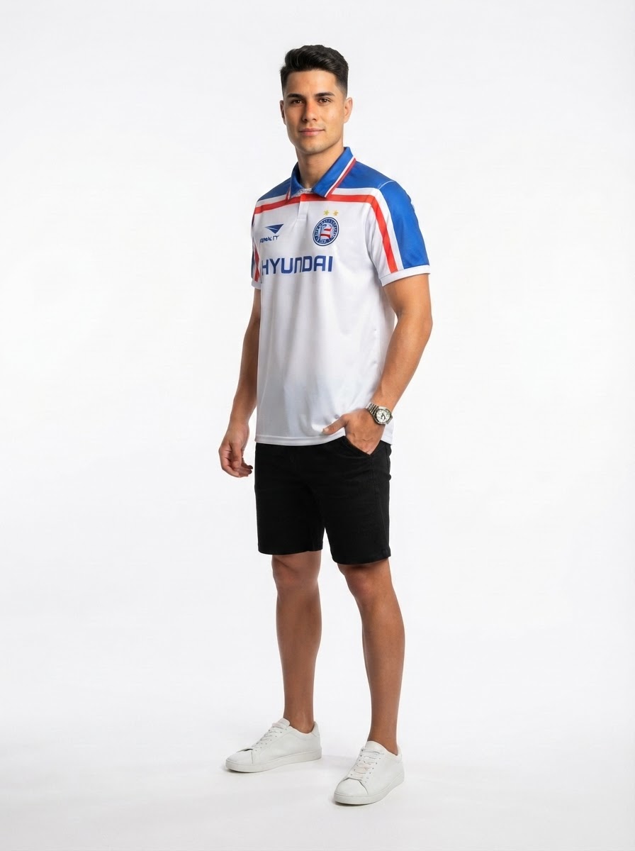 Bahia Retro 1998 Home Jersey Hyundai