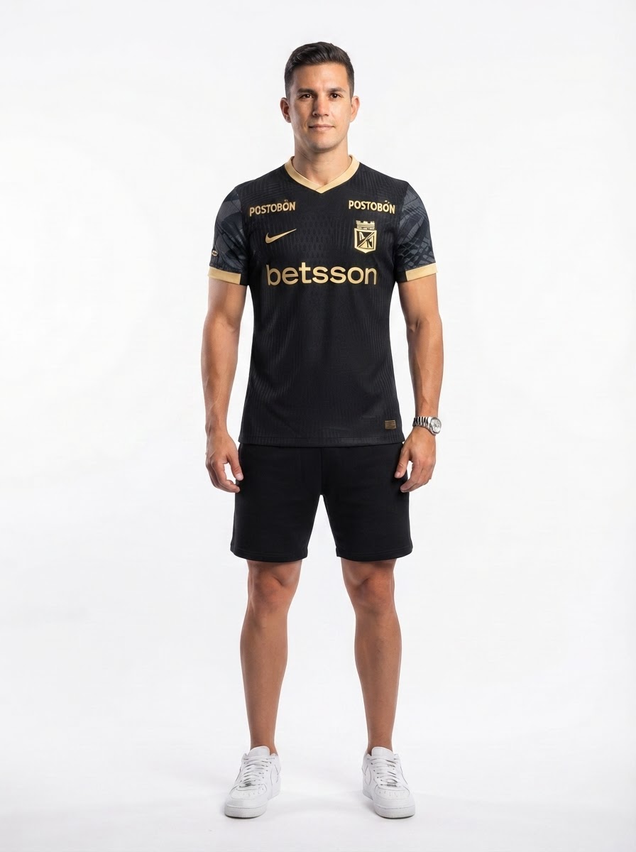 Atletico Nacional 25/26 Black Edition Jersey - Player Version - Slim Fit