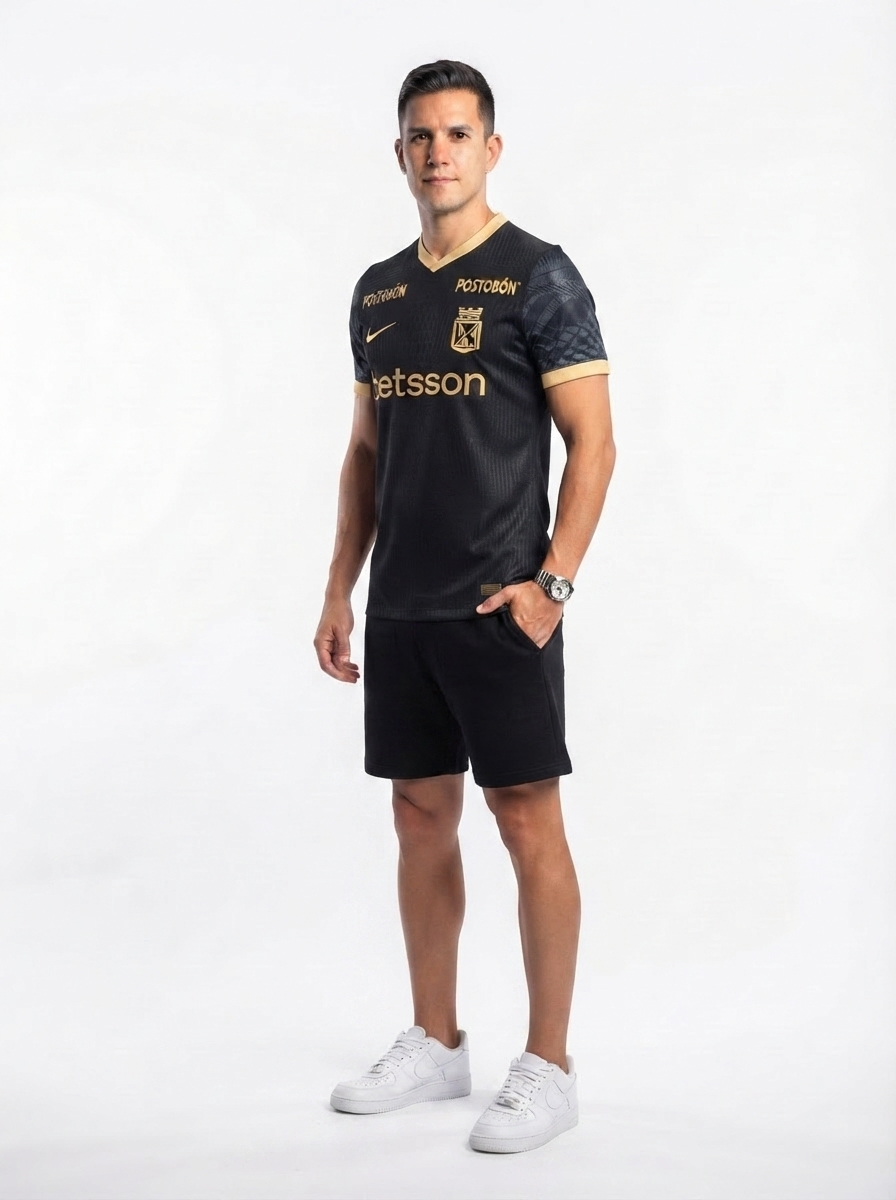 Atletico Nacional 25/26 Black Edition Jersey - Player Version - Slim Fit