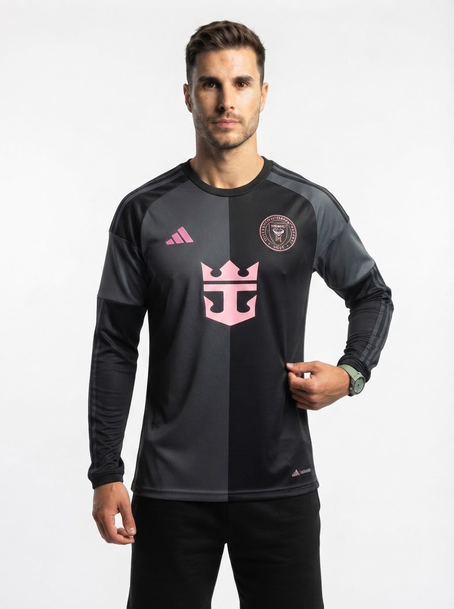 Inter Miami 2025/26 Away Long Sleeves Jersey