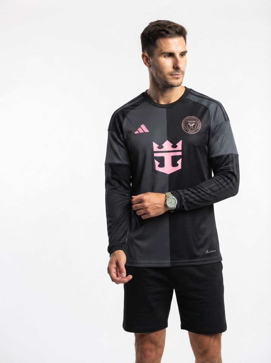 Inter Miami 2025/26 Away Long Sleeves Jersey