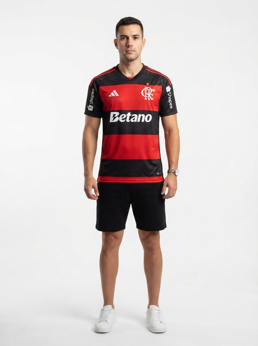 Flamengo 26/27 Home Jersey #PAQUETA - with Sponsors - Fan Version