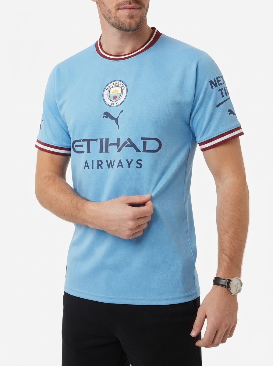 Manchester City 22/23 I Home Jersey - Player Version - Slim Fit