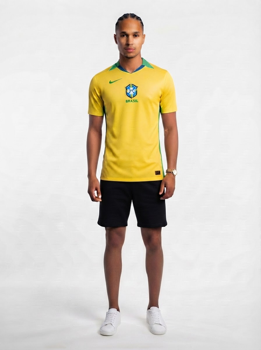 Brazil Home 2025/26 - Fan Version