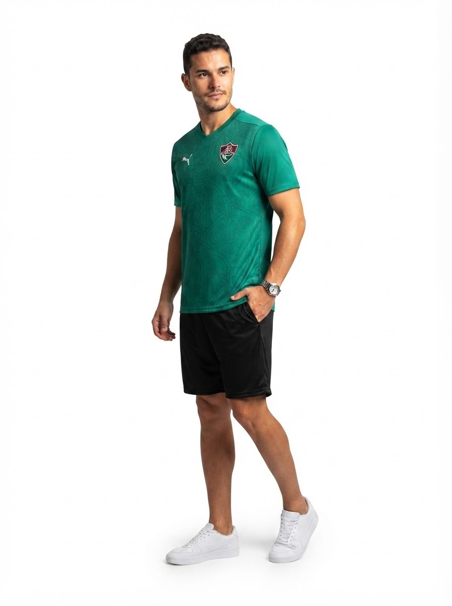 26/27 Fluminense Training Kit Green Jersey