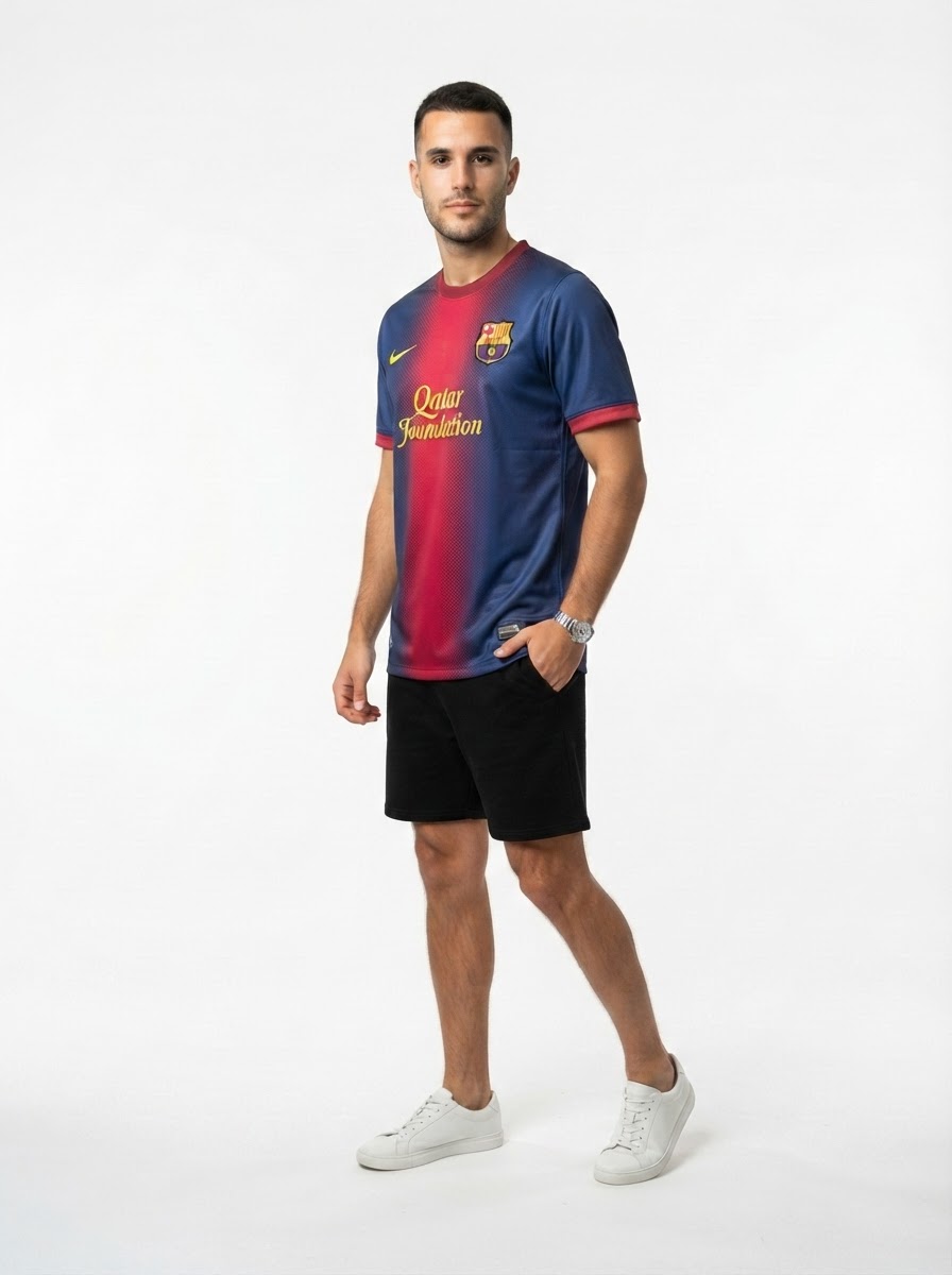 Barcelona 12/13 I Home Jersey - Retro Version