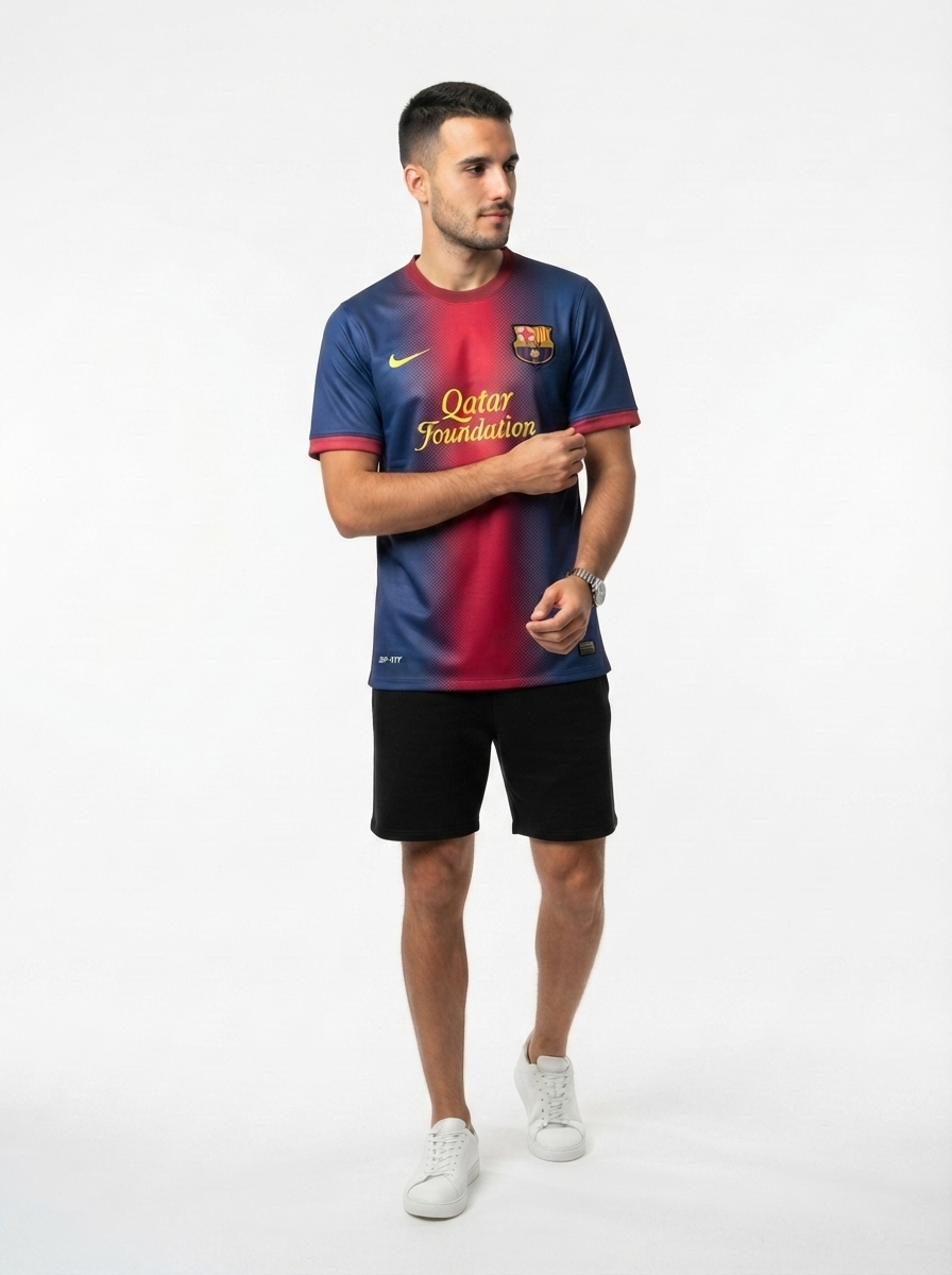Barcelona 12/13 I Home Jersey - Retro Version