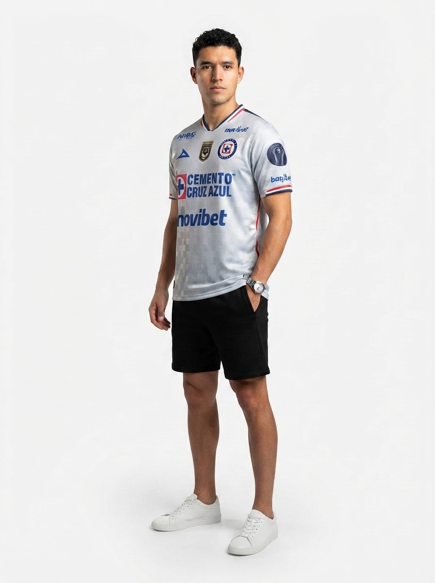 Pirma Cruz Azul Away Jersey 25/26 - Fan Version
