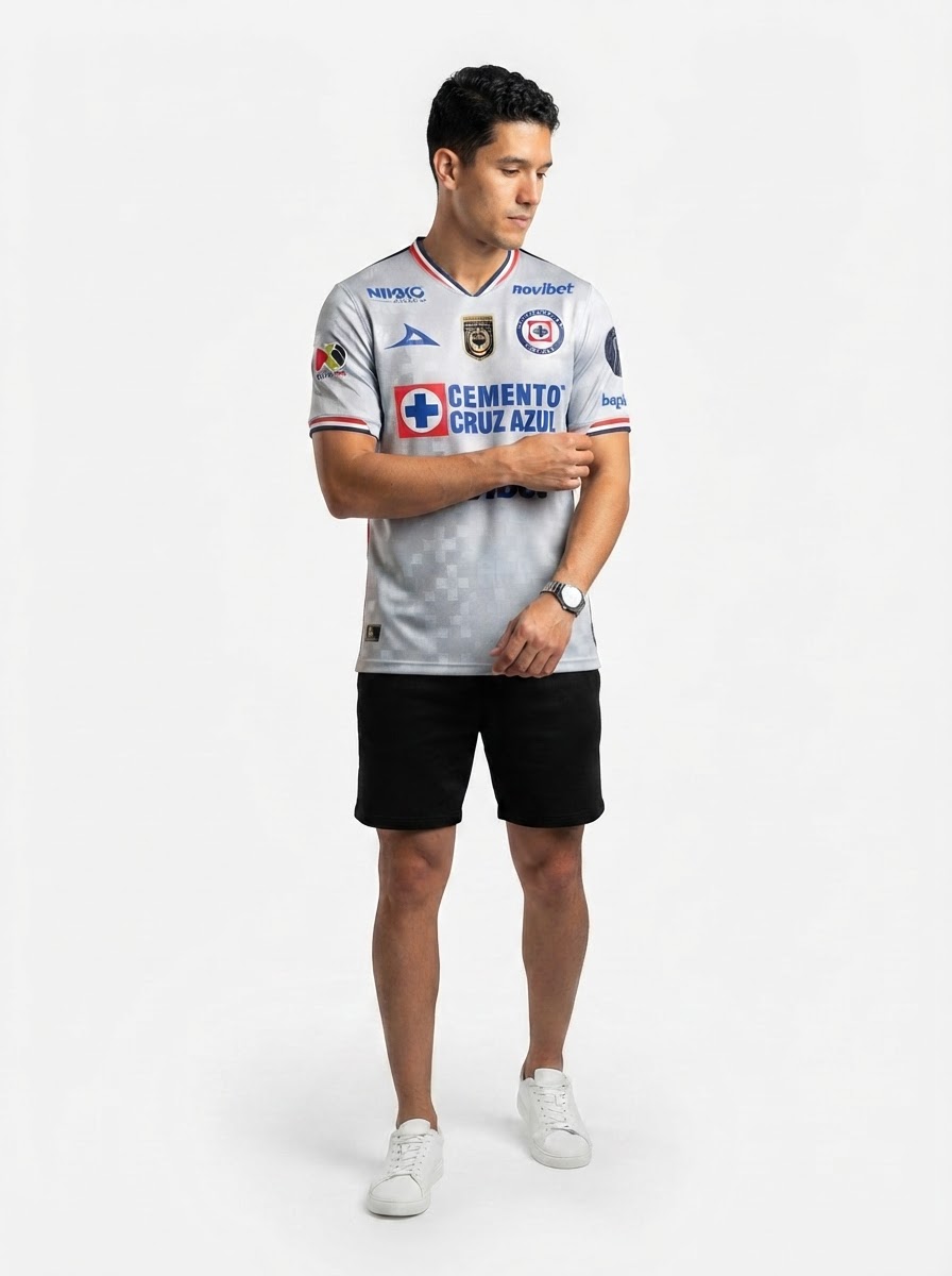 Pirma Cruz Azul Away Jersey 25/26 - Fan Version