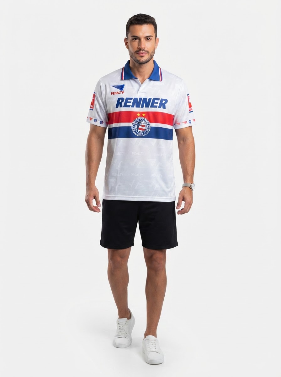 Bahia Retro Home 1996/97 Jersey Renner