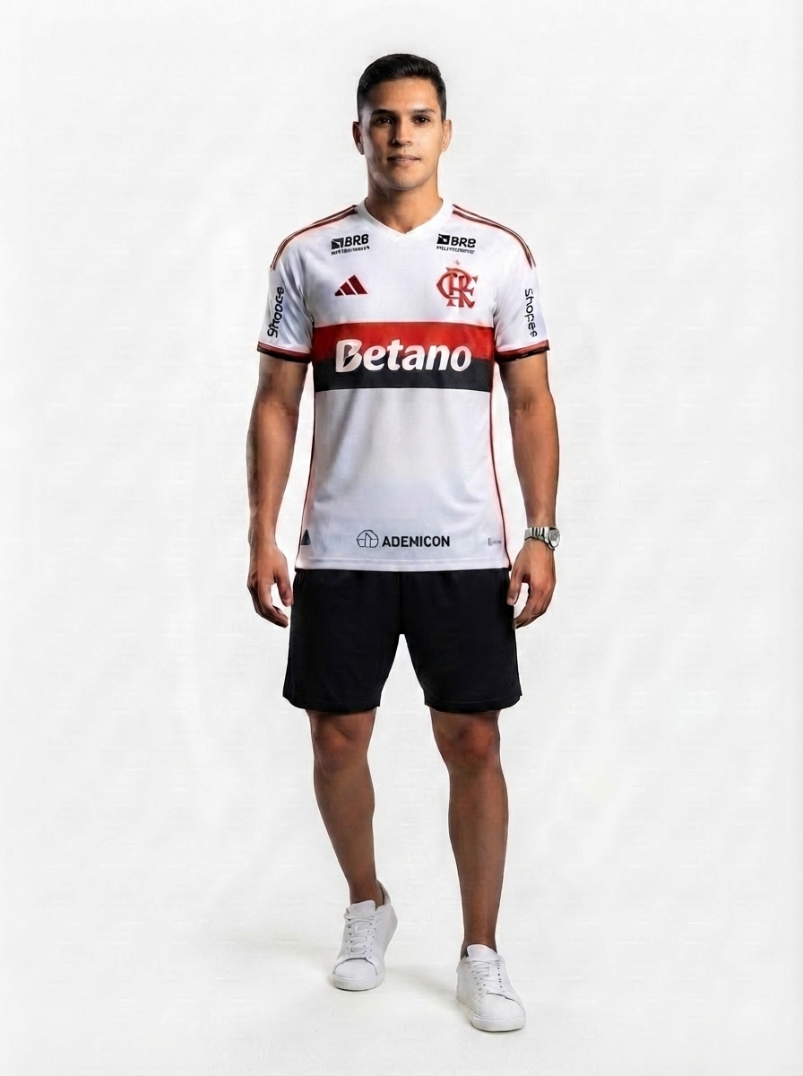 Flamengo 26/27 Away Jersey #20 PAQUETA - with Sponsors - Fan Version