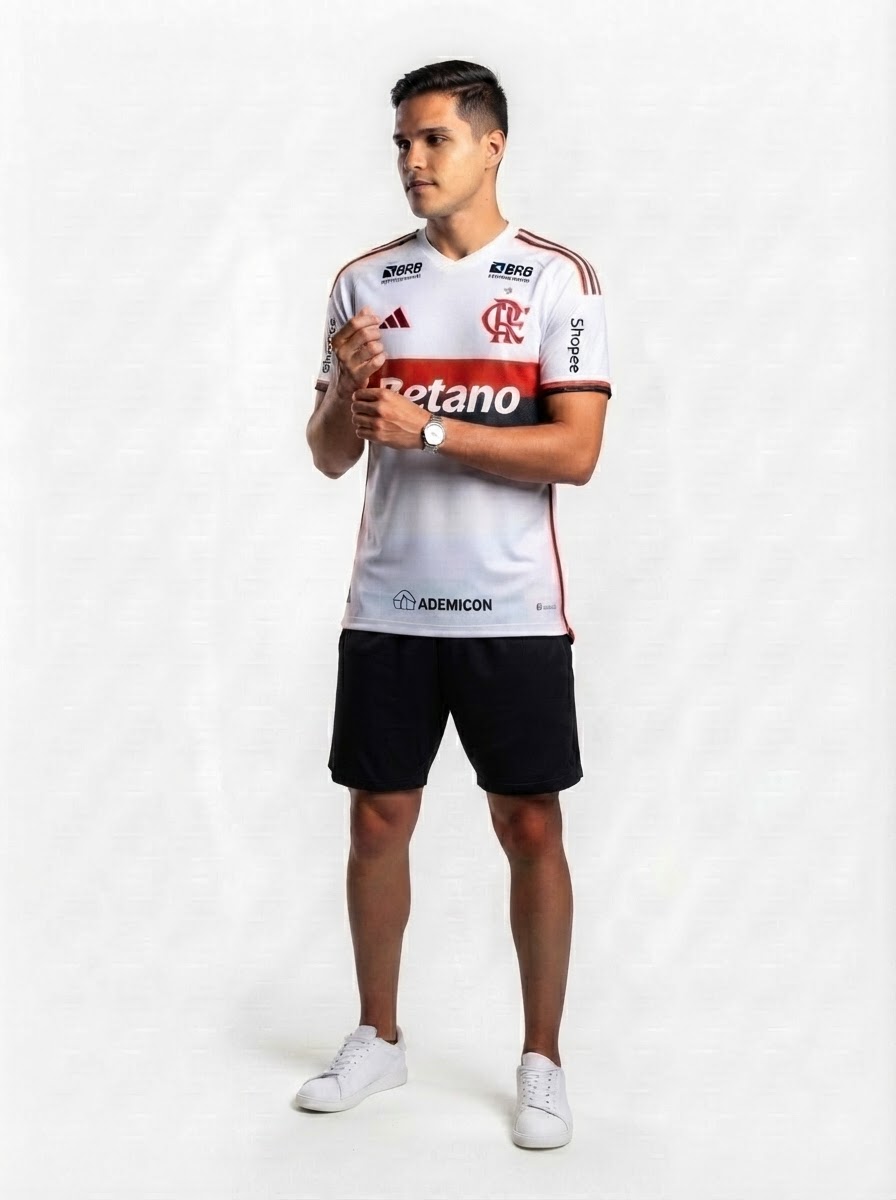 Flamengo 26/27 Away Jersey #20 PAQUETA - with Sponsors - Fan Version