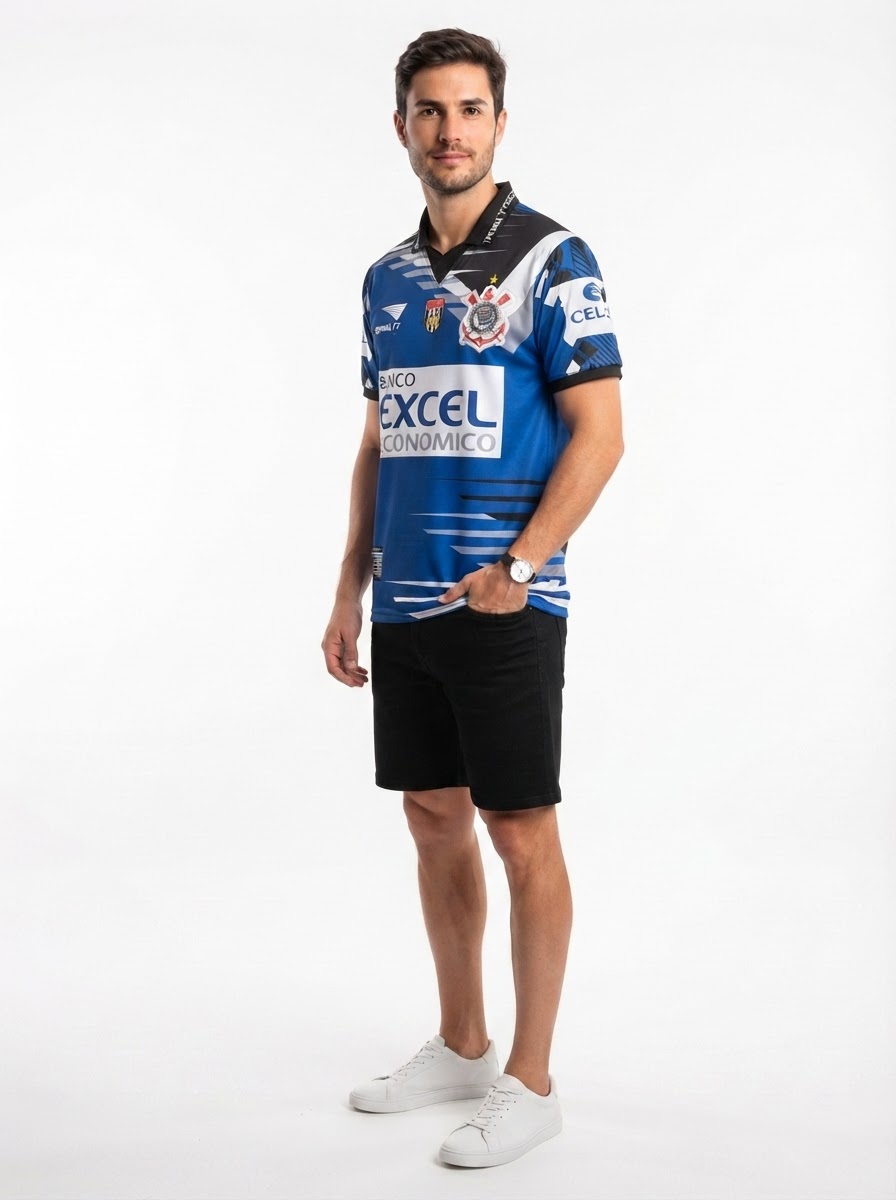 Corinthians 1998 III Third Jersey - Retro Version