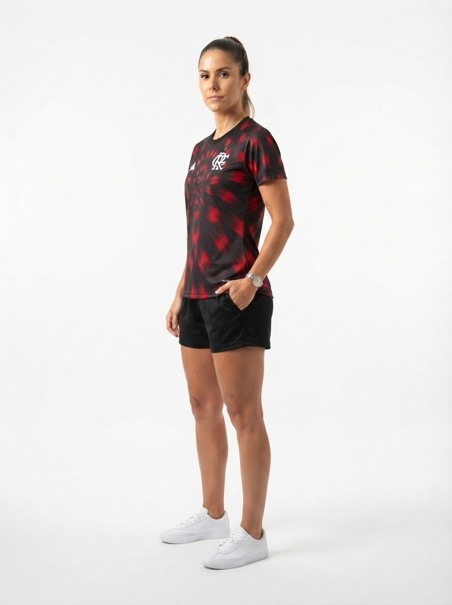 Flamengo 25/26 Pre-Match Jersey Woman - Fan Version