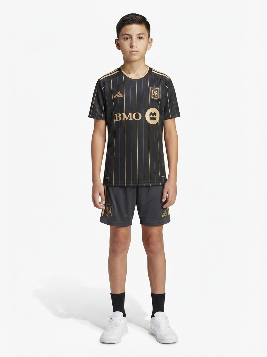 Kids Kit Los Angeles FC Home Fan Jersey 2025/26