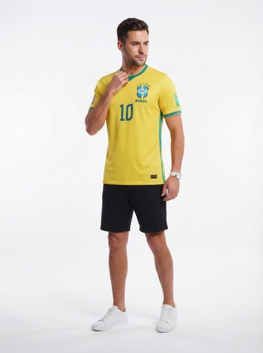 Brazil home - Neymar Jr. #10 Brasil Fan Version World Cup 2026