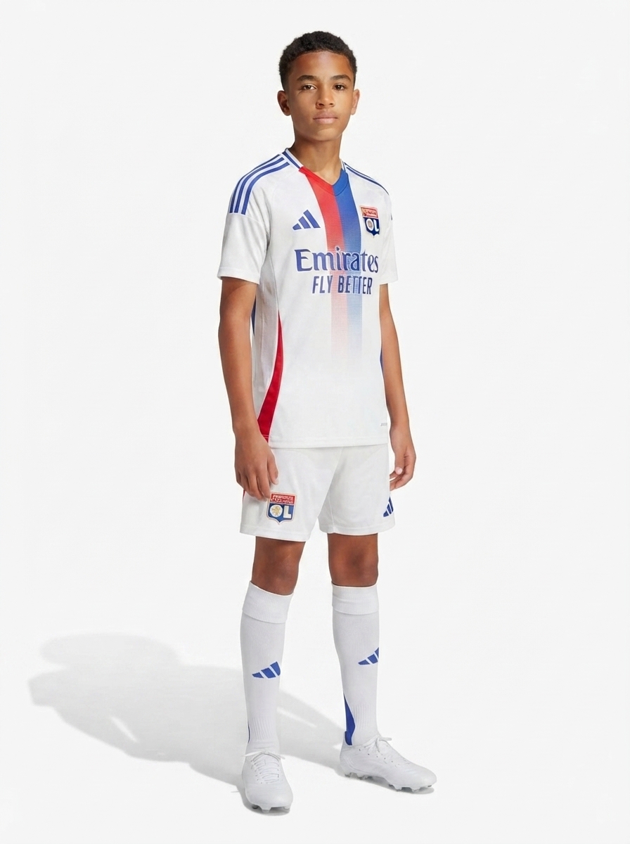 Kids KIT Olympique Lyonnais Home Jersey 2024/25