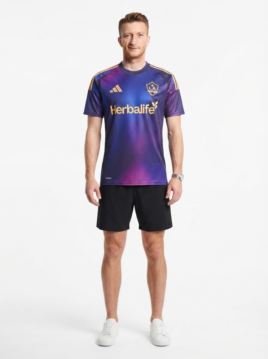 LA Galaxy Reus 18 Away Fan Jersey 2025/26