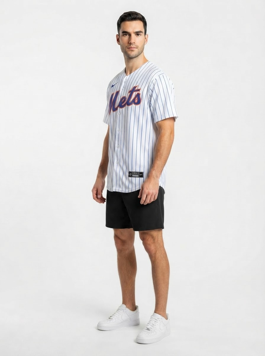 Jersey MLB New York Mets I Torcedor Masculina Listrada Francisco Lindor 12