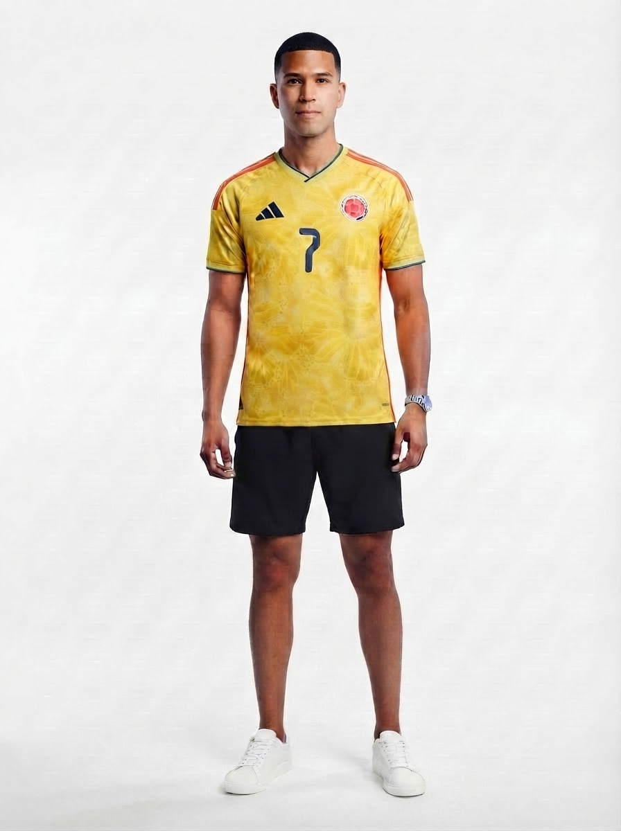 Colombia 2025/26 Home #7 Luis Diaz - Fan Version