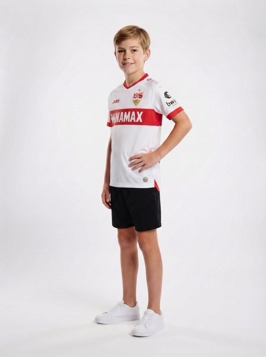 Kids Kit VfB Stuttgart Home Fan Jersey 2024/25