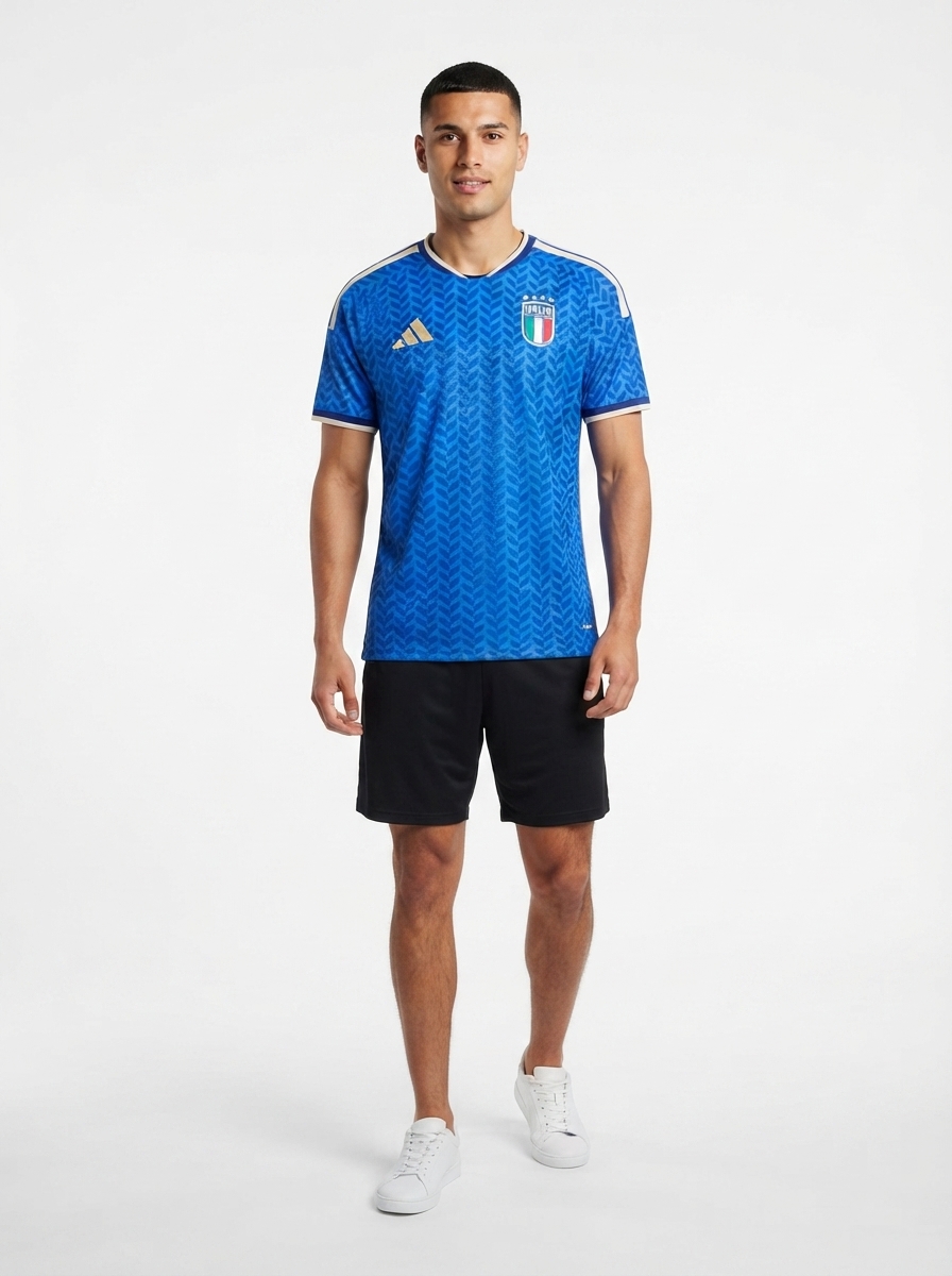 Italy Home Authentic Player [Slim Fit] Player Shirt 2026 World Cup