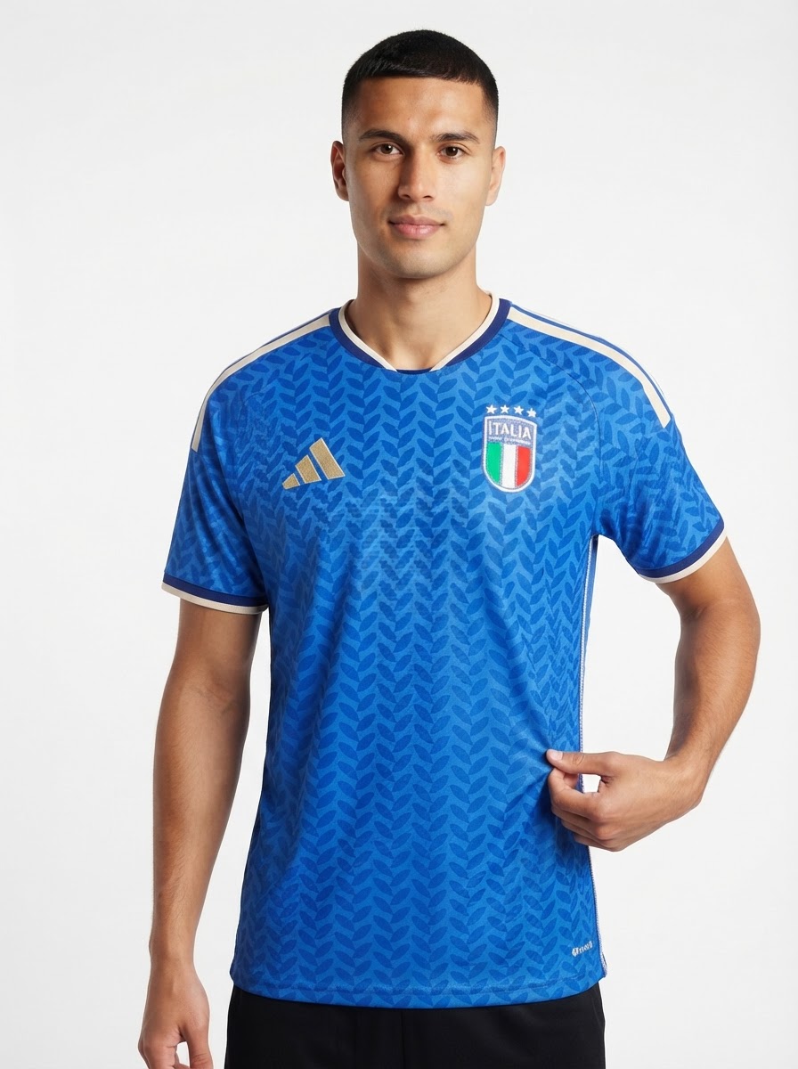 Italy Home Authentic Player [Slim Fit] Player Shirt 2026 World Cup