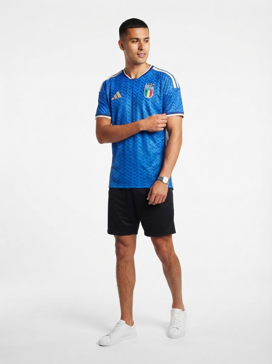 Italy Home Authentic Player [Slim Fit] Player Shirt 2026 World Cup