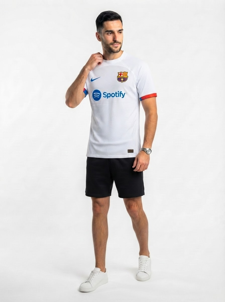 Barcelona 23/24 II Away Jersey - Player Version - Slim Fit