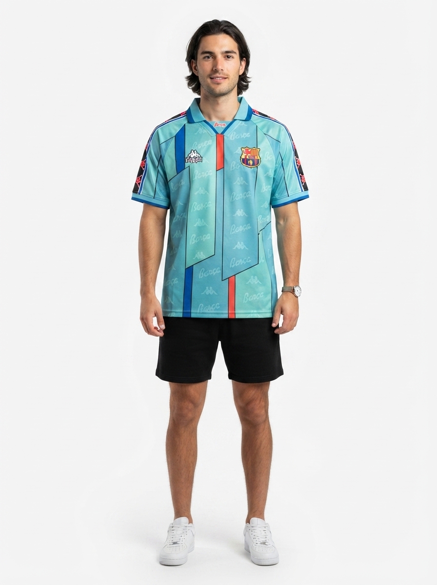 Barcelona 96/97 II Away Jersey - Retro Version