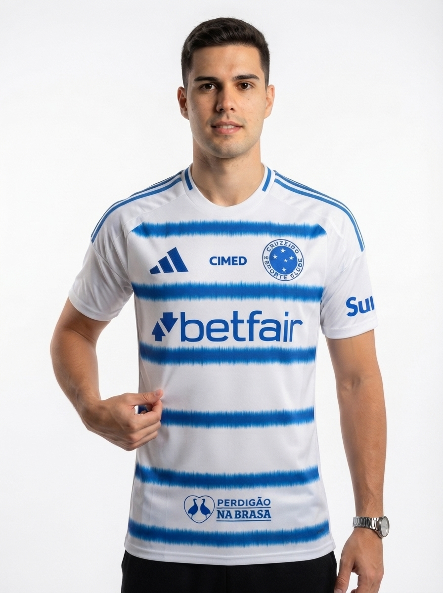 Jersey Cruzeiro 2025/26 II with Sponsors