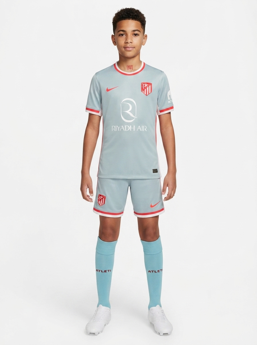 Kids KIT Atlético Madrid Away Jersey 2024/25