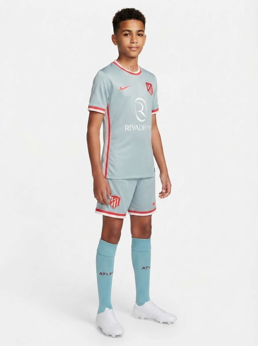 Kids KIT Atlético Madrid Away Jersey 2024/25