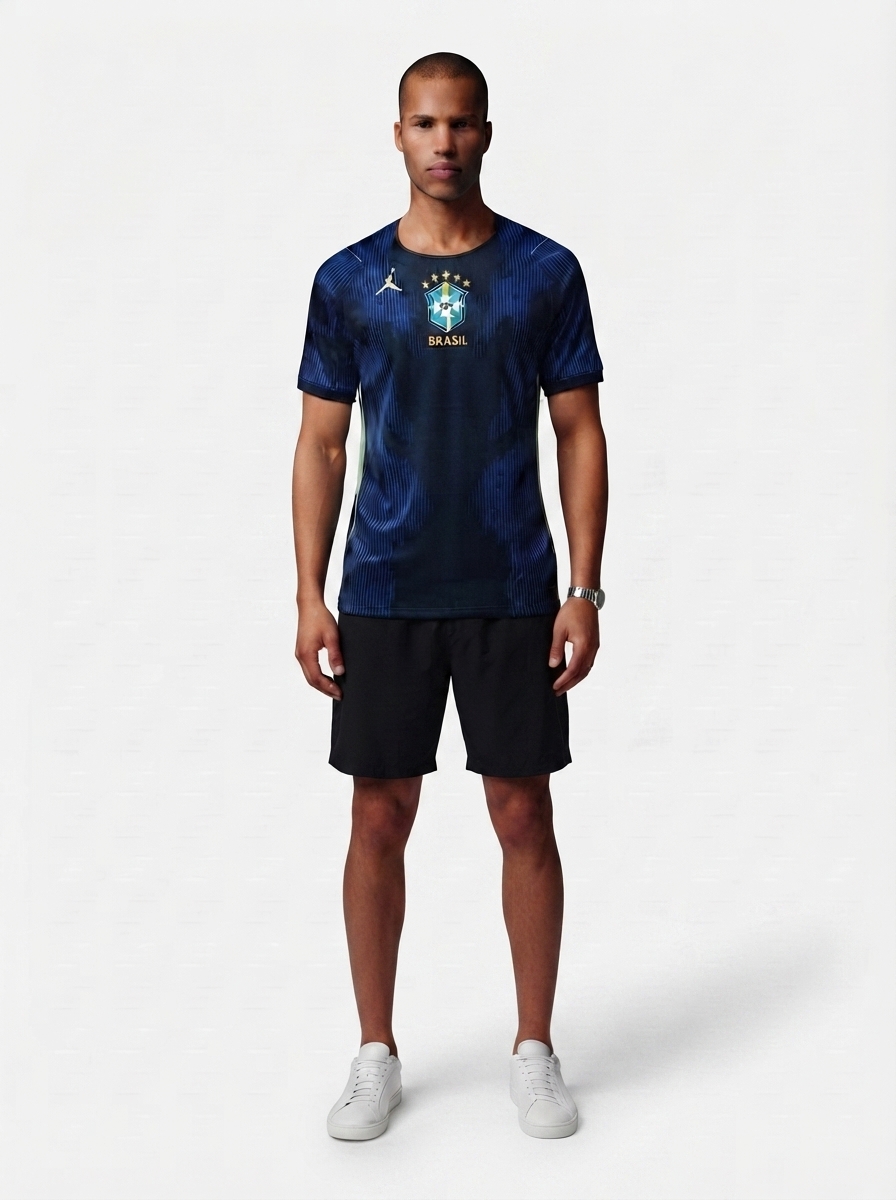 Brazil Away Blue 2026 - Brasil Fan Version World Cup 2026