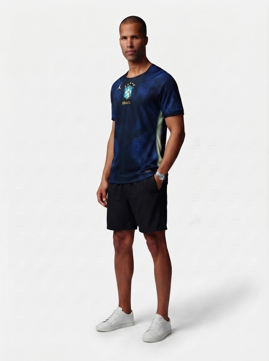 Brazil Away Blue 2026 - Brasil Fan Version World Cup 2026