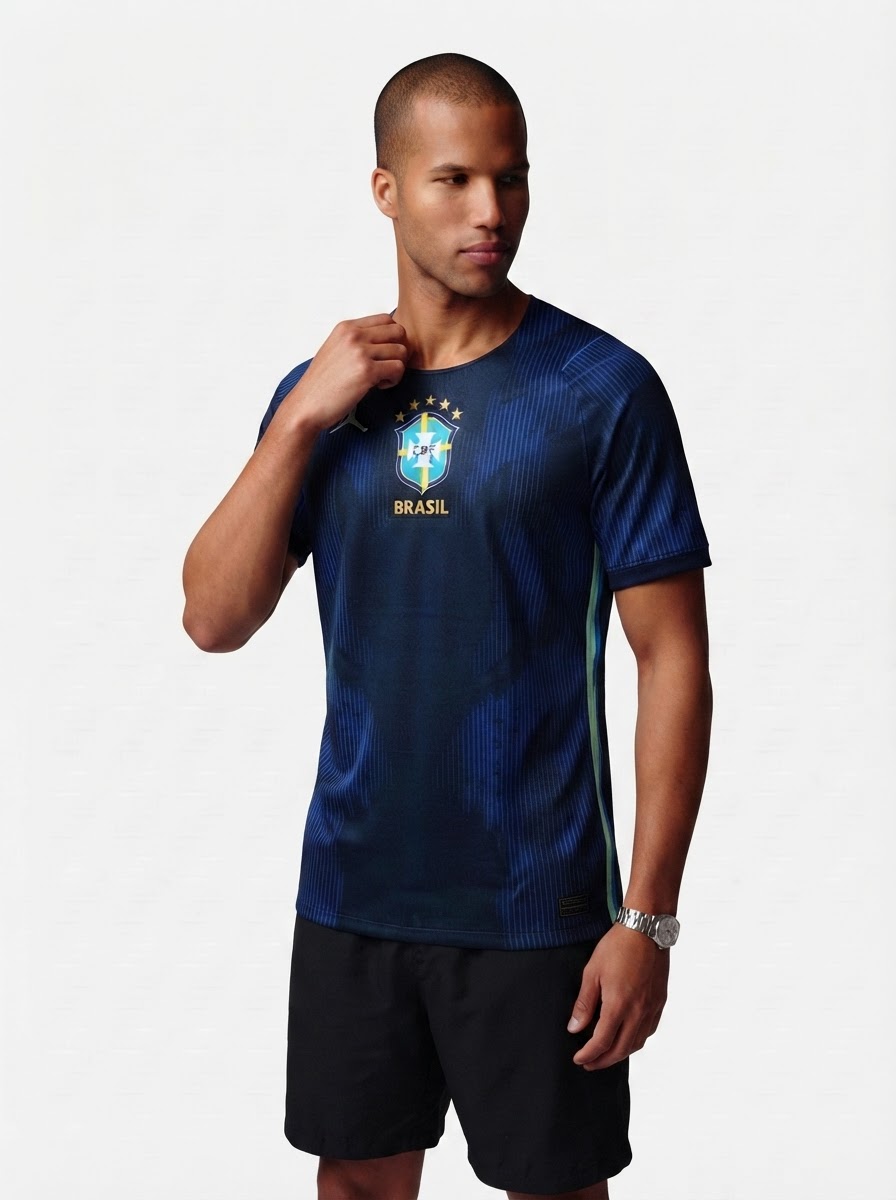 Brazil Away Blue 2026 - Brasil Fan Version World Cup 2026