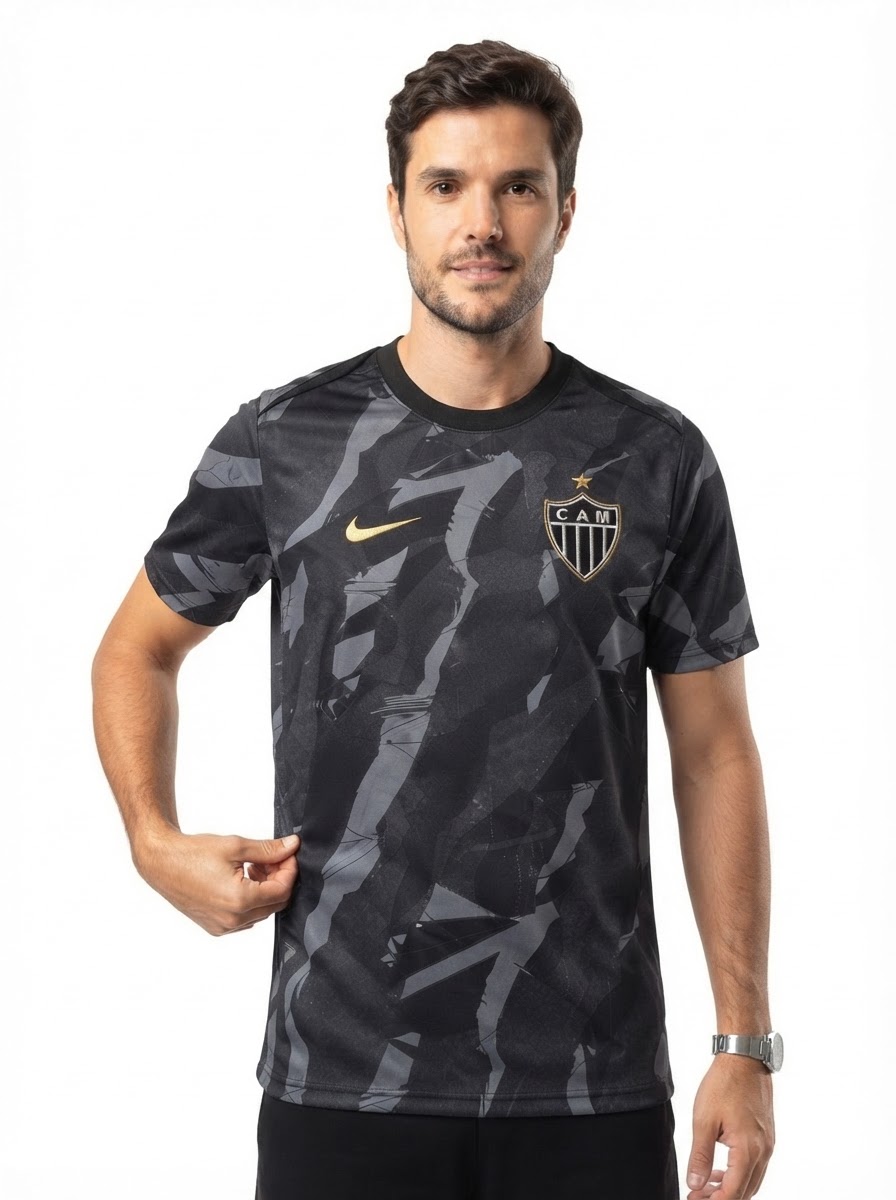 Camiseta Men's Atlético Mineiro Pre-Match 26