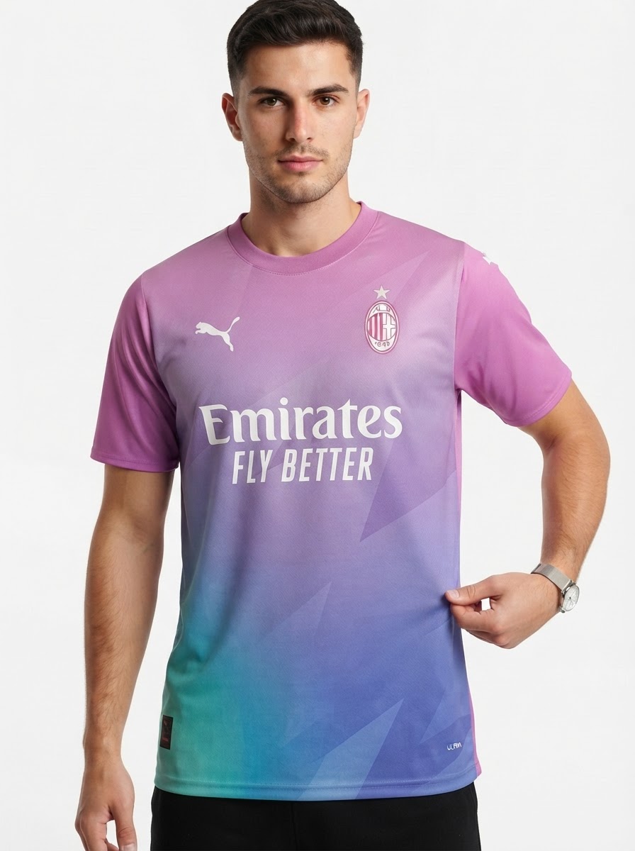 AC Milan 23/24 III Third Jersey - Player Version - Slim Fit