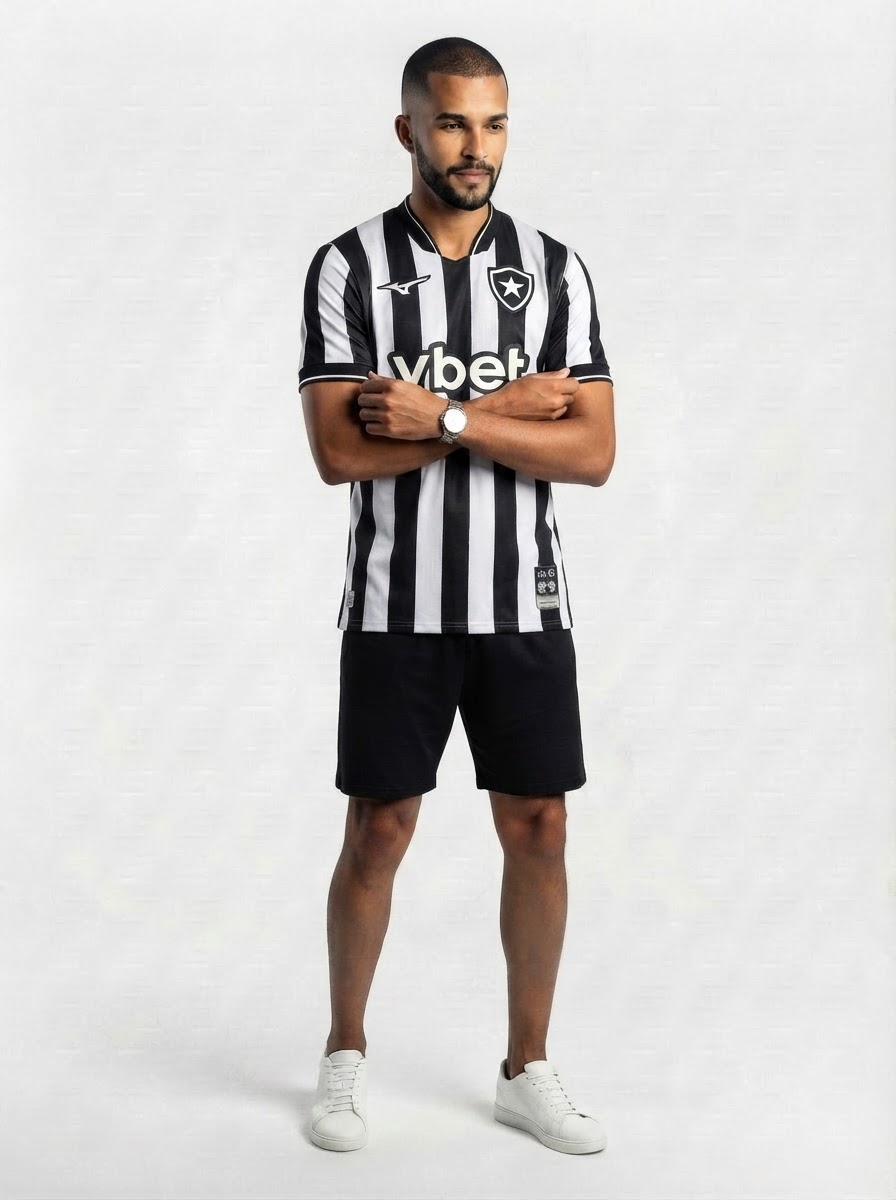 Camisa Botafogo Mizuno Home 26/27