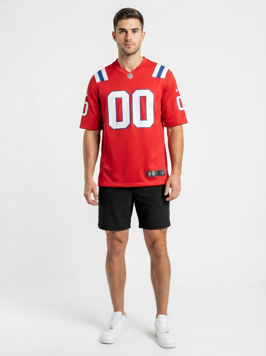 Patriots - Alternate Custom Jersey - Red