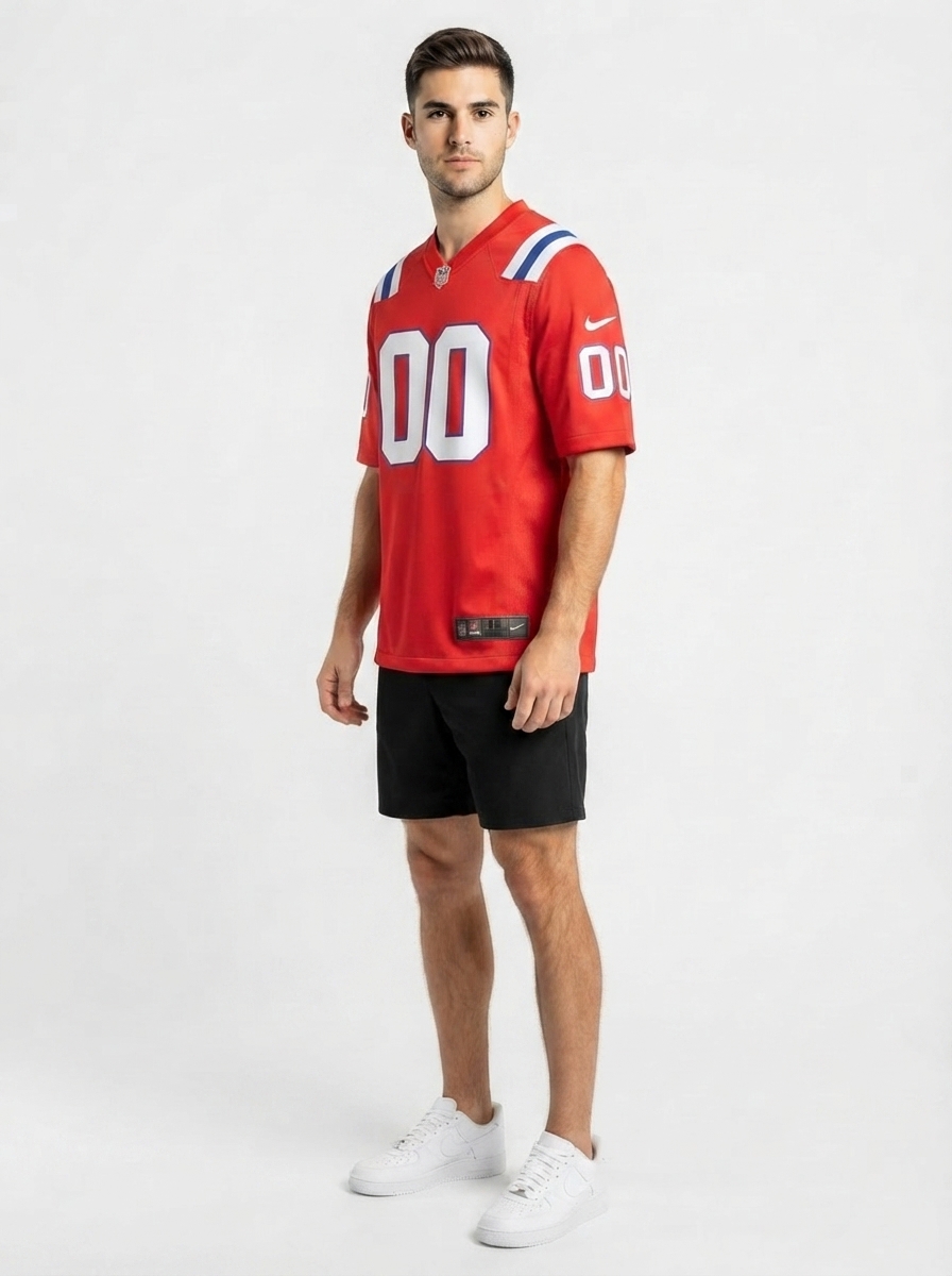 Patriots - Alternate Custom Jersey - Red