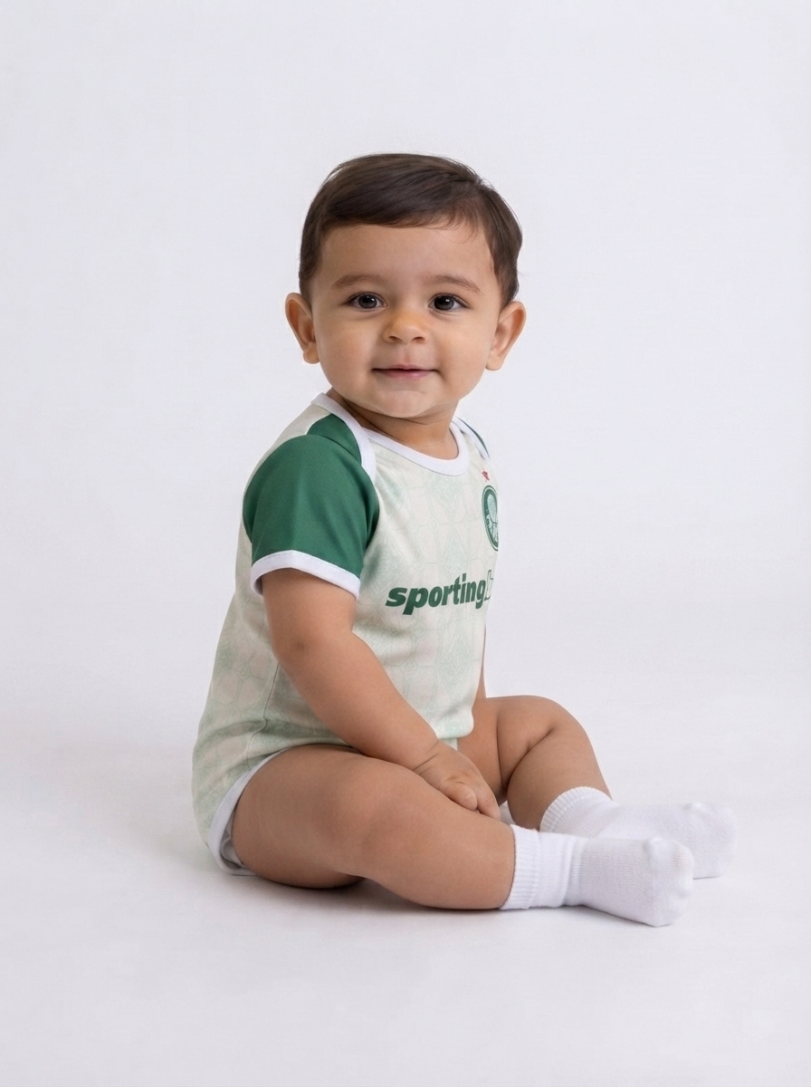 Body Baby Palmeiras 25/26 White